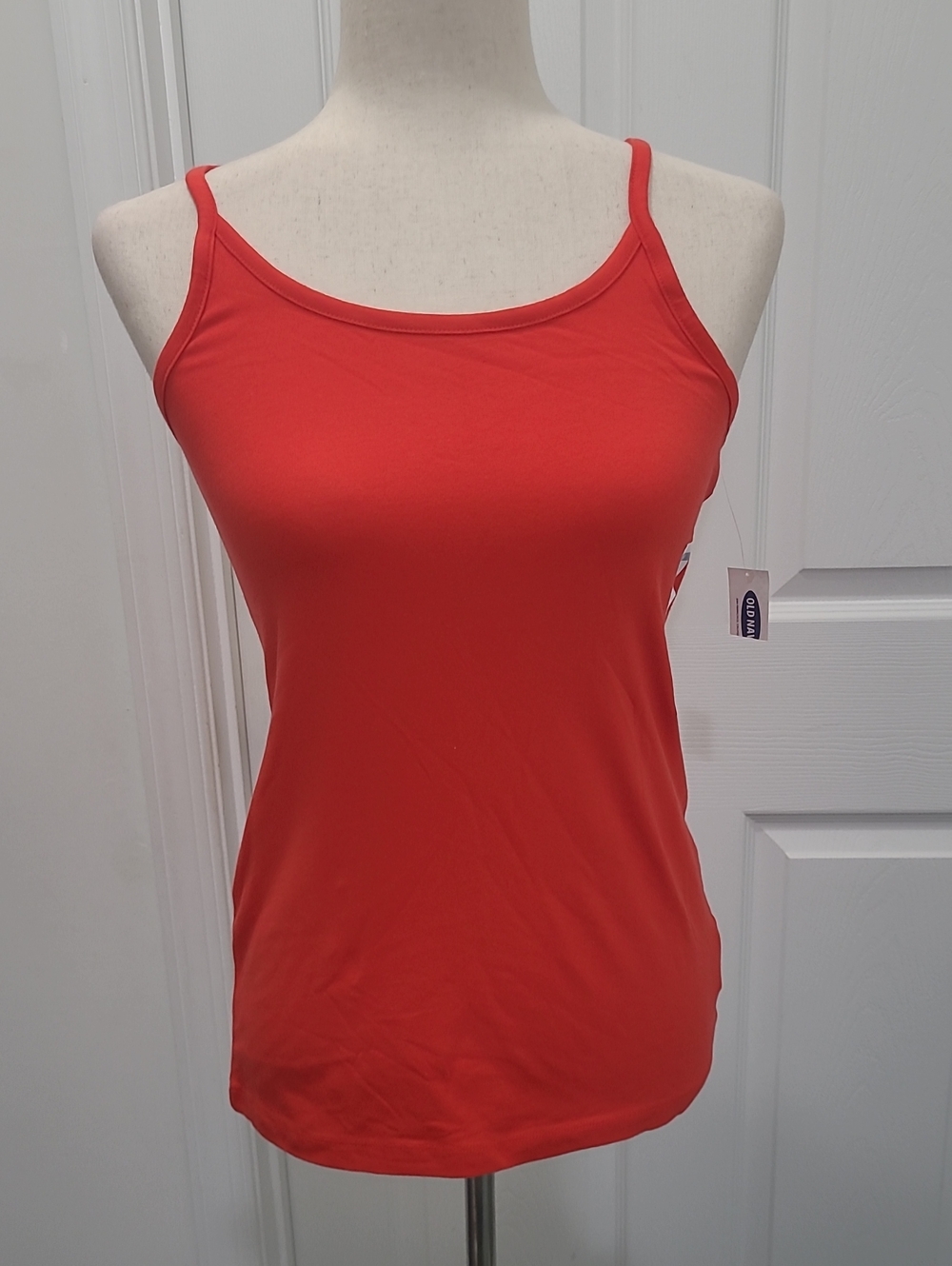 Old Navy  Red Spaghetti Strap Tank Top